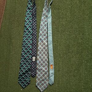 Vintage Versace  Ties Set of Two